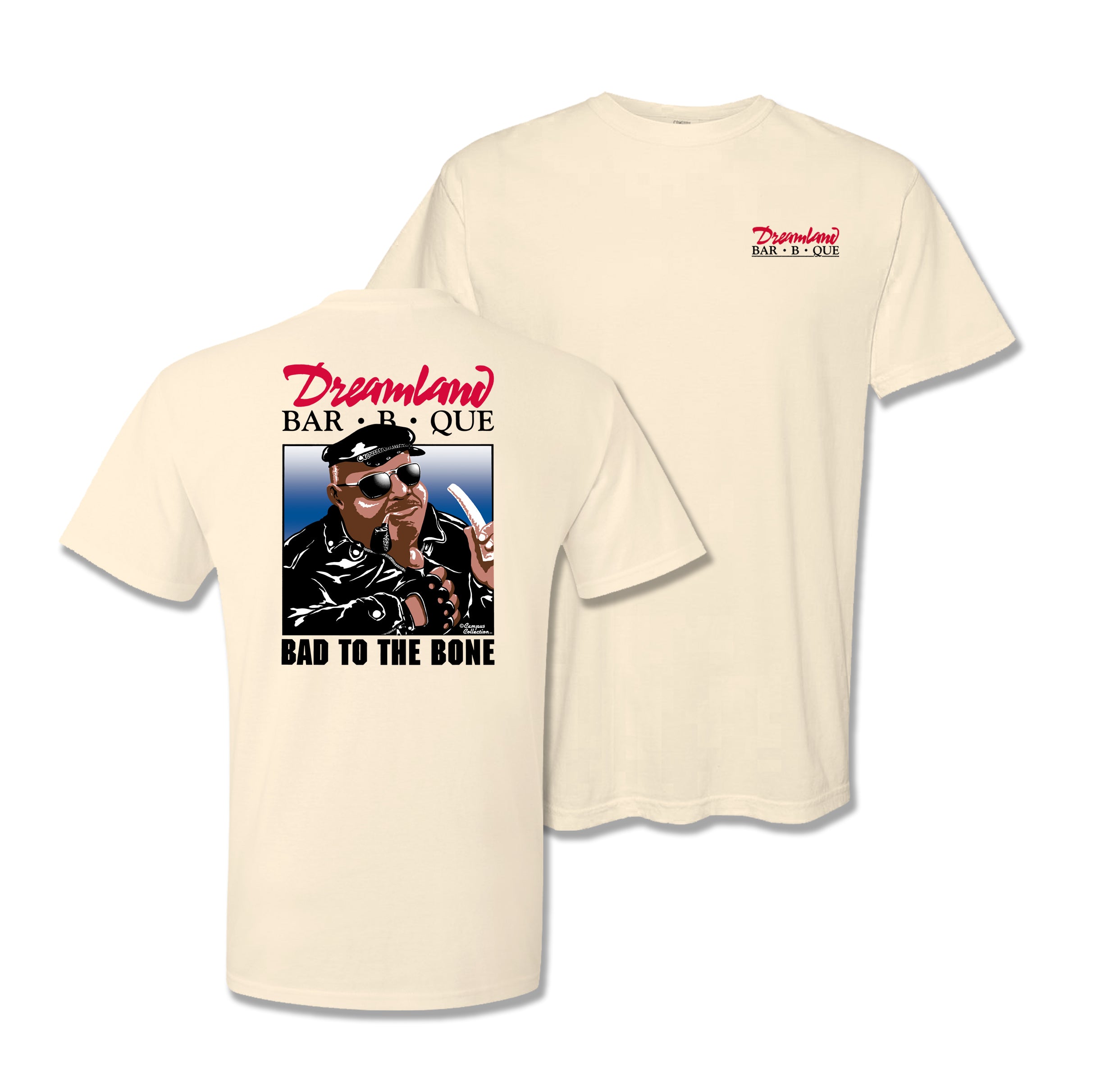 【新品】The BONEZ Damaged Skate Tee／XL Vintage Skate Street Bones Thrashed T-Shirt - FRESH KILLS